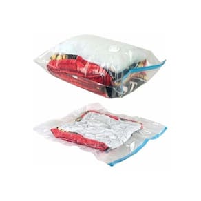 Saco A Vácuo Médio Para Roupa Viagem 40x50cm Sem Odores