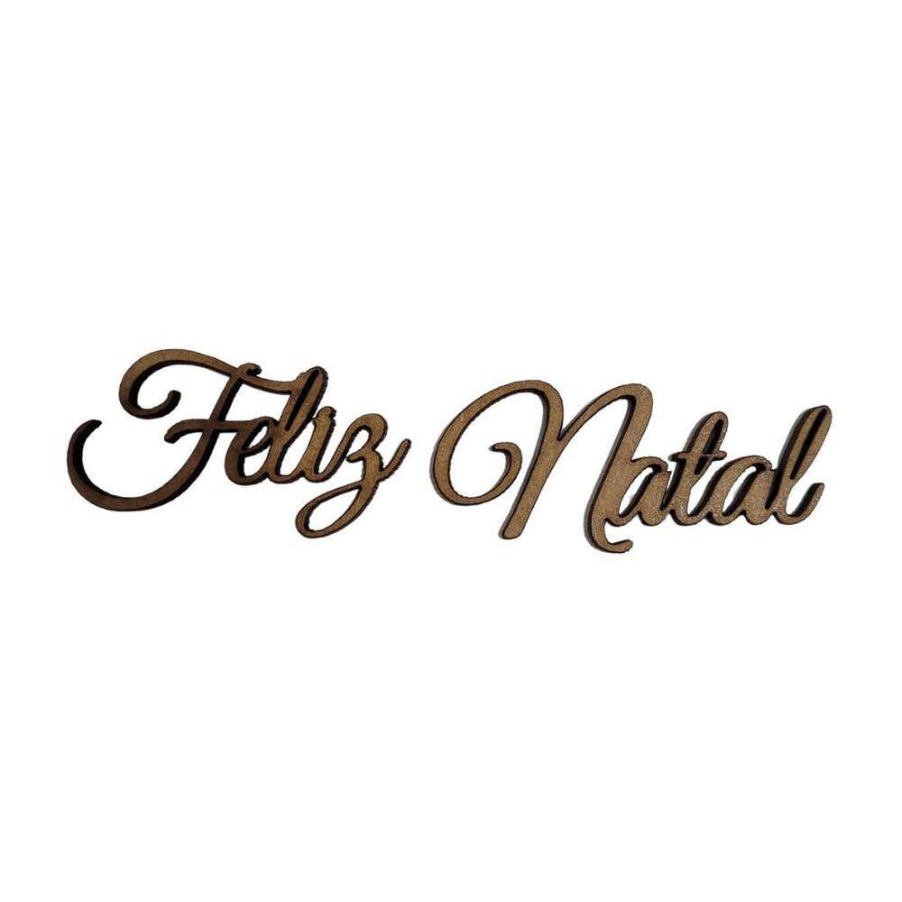 Aplique Frase Feliz Natal Fonte Great - Jeito Próprio Artesanato