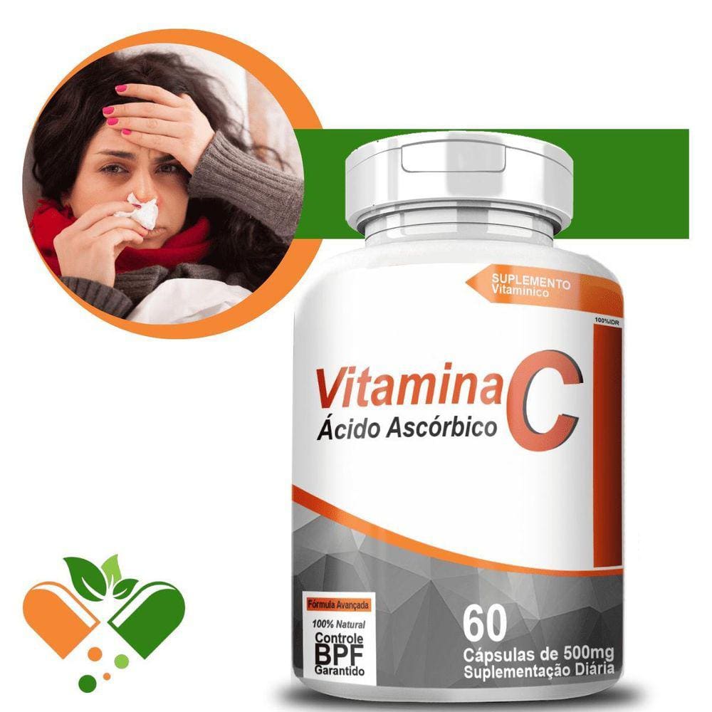 Vitamina C Revestida - Fortalece Imunidade