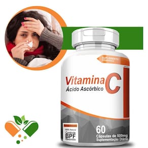 Vitamina C Revestida - Fortalece Imunidade
