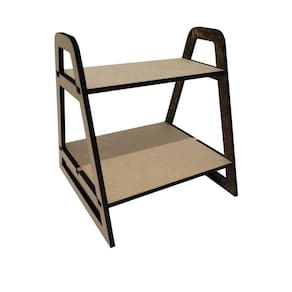 Expositor de Mesa c/2andar 21x21x23cm- Jeito Próprio Artesanato
