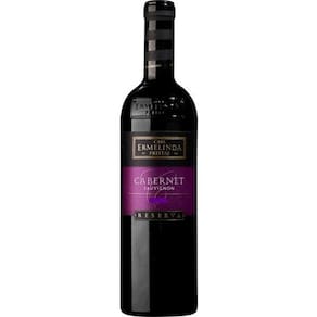 Vinho tinto seco Cabernet Sauvignon RESERVA Ermelinda 750ml