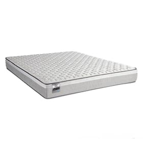 Colchão Casal Inducol Mola Ensacada Hanover 22x138x188cm Cinza/Branco