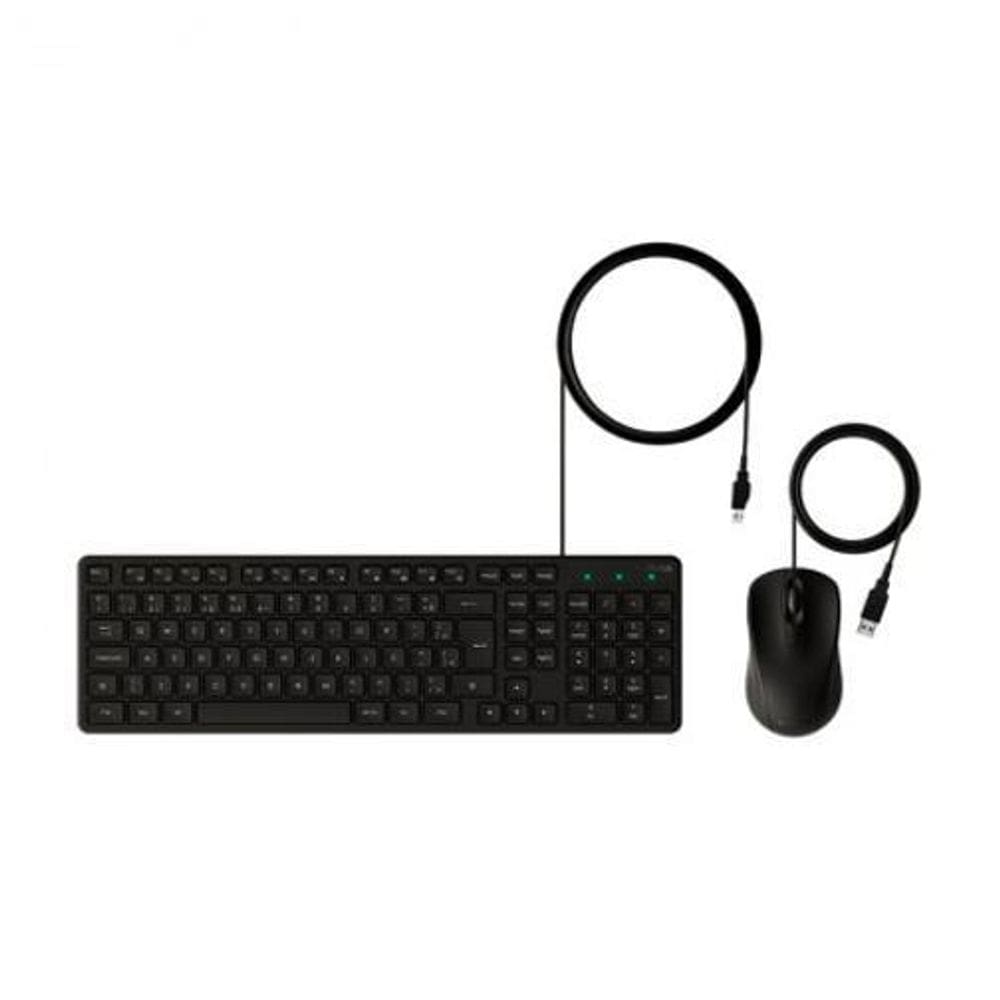 Teclado E Mouse Com Fio Usb Preto Cci 20 - Intelbras