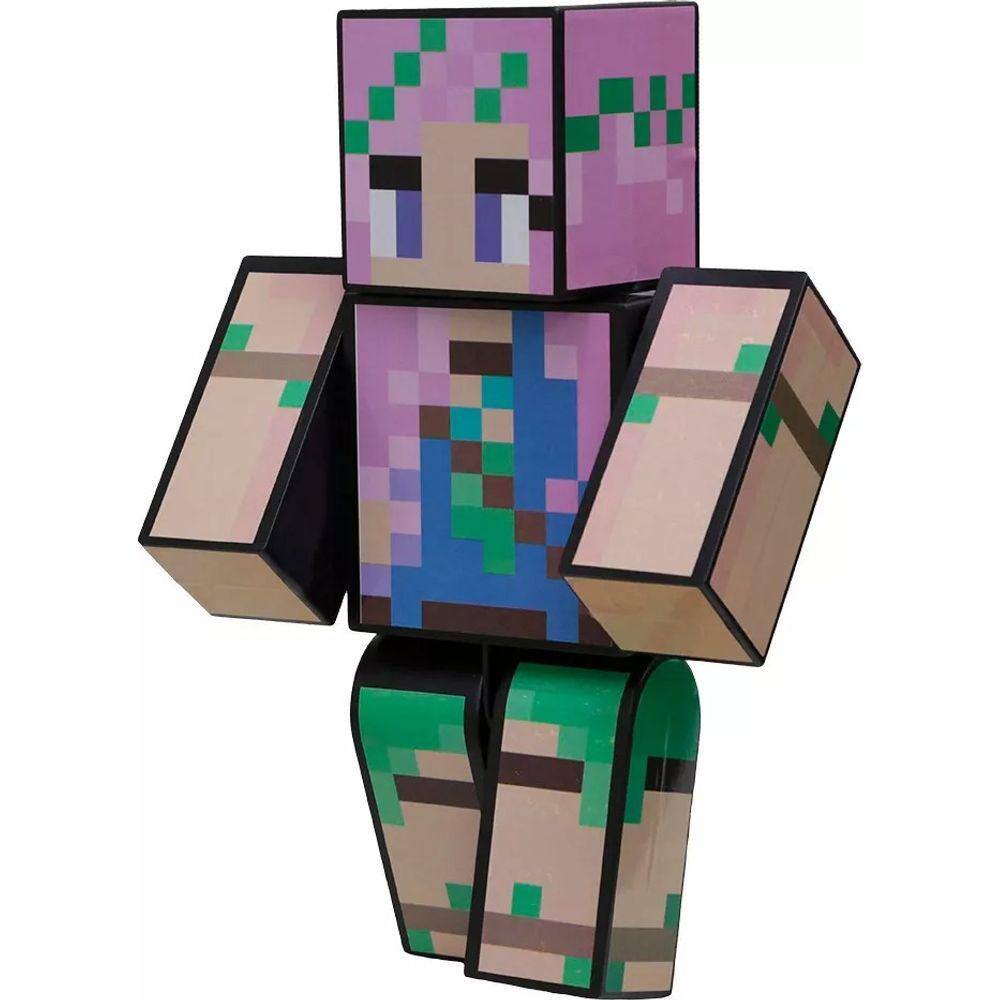 Boneco de papel minecraft imprimir