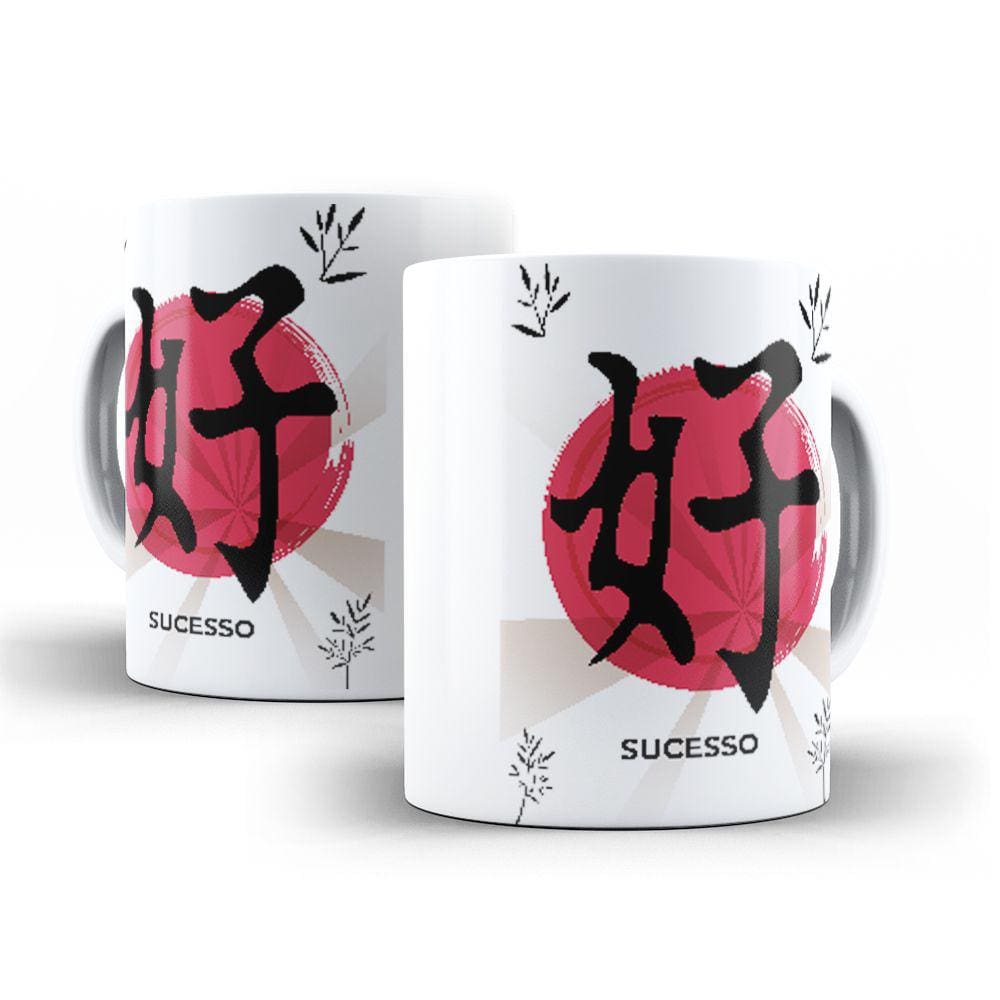 Caneca Ideograma Sucesso
