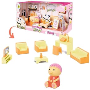 Happy Families Little Pets Sala de Estar e Ovelha Samba Toys