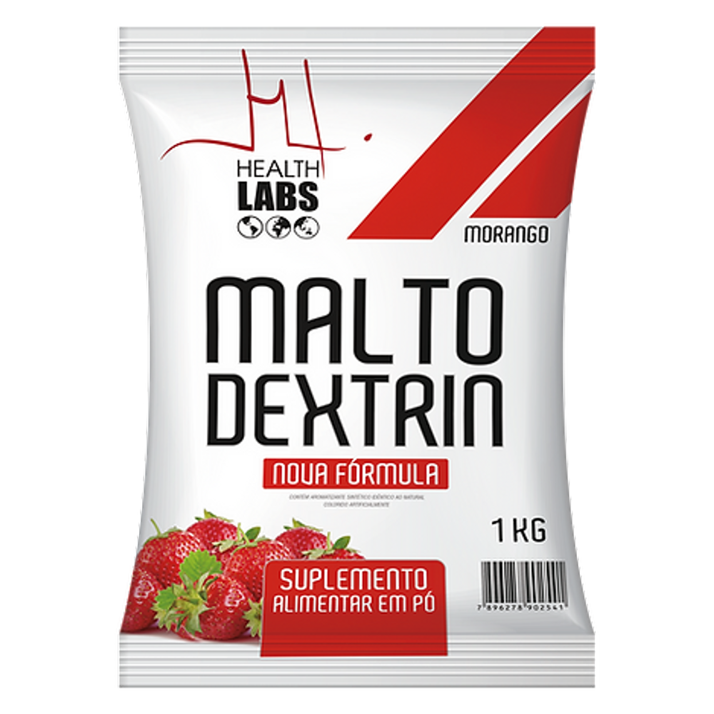 Maltodextrin Morango 1kg