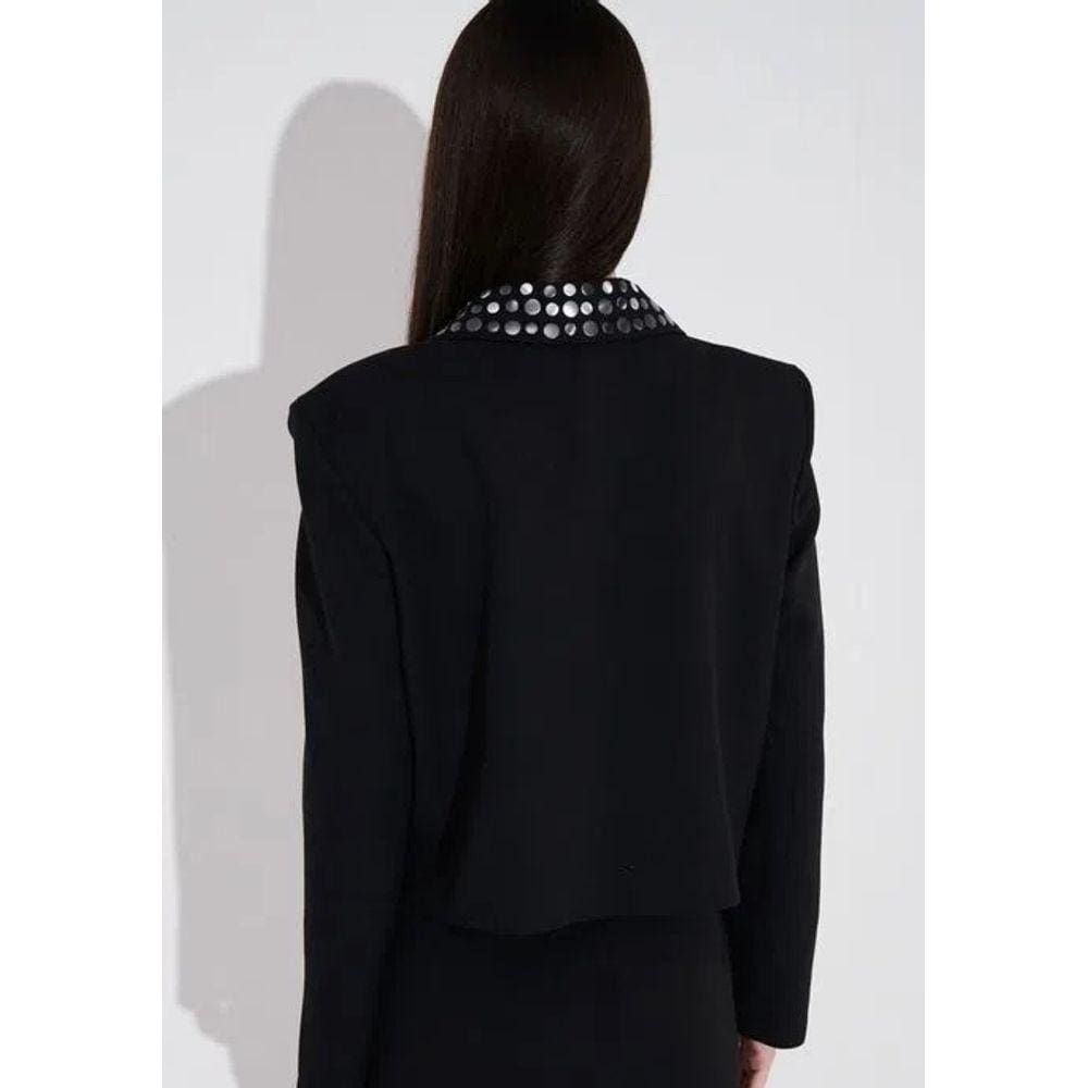 Blazer Curto Com Tachas Myft Feminino