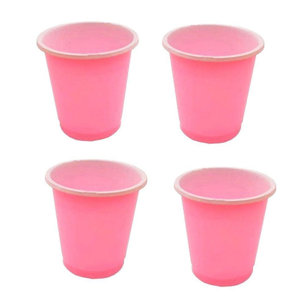 Copo Descartável De Tequila Shot Americano 30ml Rosa-30Un