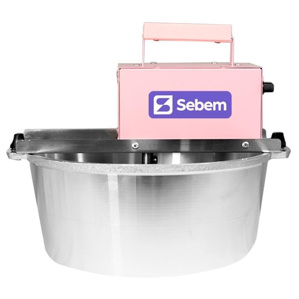 Misturela Panela Para Mexer Doces Brigadeiro Rosa 10L Sebem