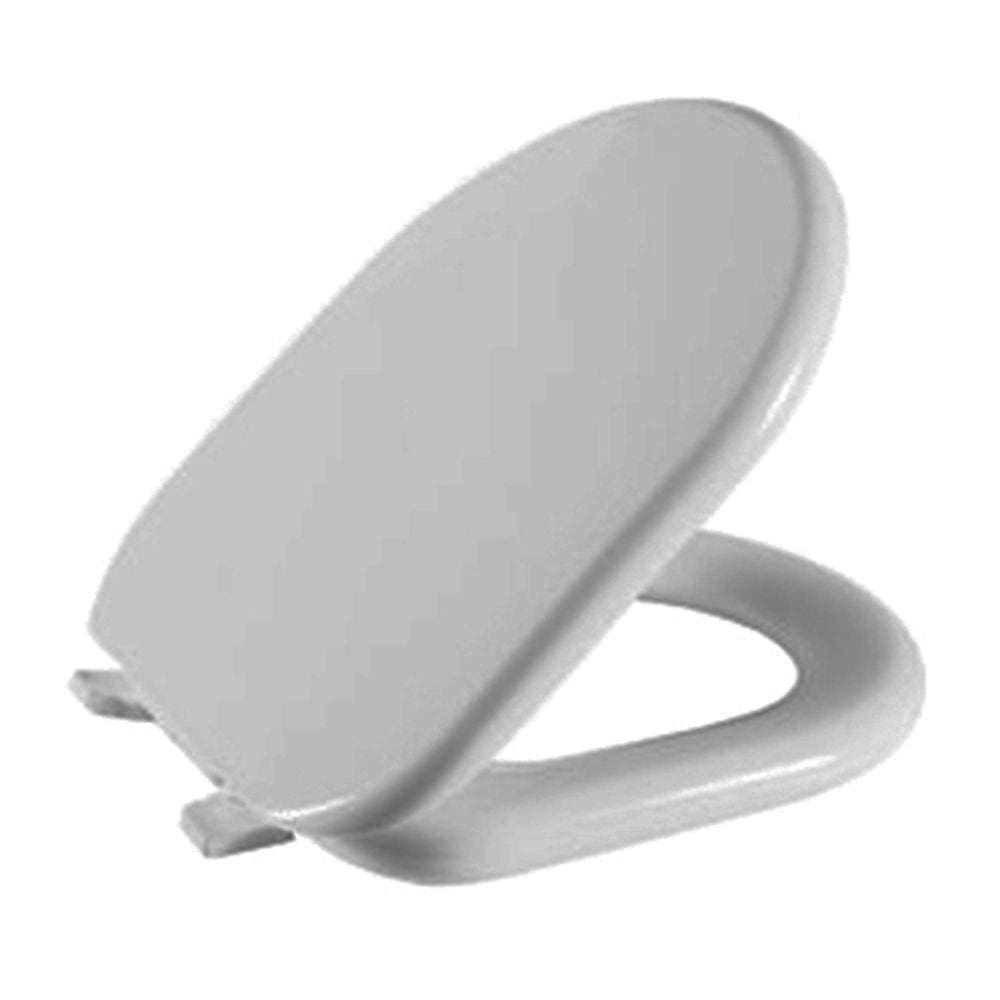 Assento Sanitário Duna Cinza Claro Tampa para Vaso Deca Almofadado