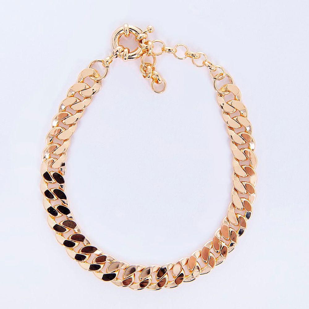 Pulseira Grossa em Elos