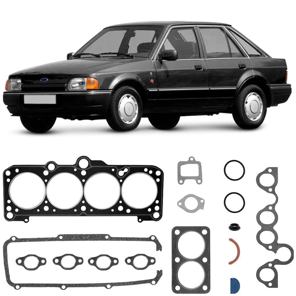 Jogo Junta Motor Ford Escort 1.6 84 a 96 Sabó 79543FLEX