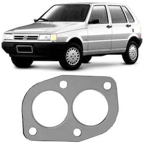 Junta Flange Escape Fiat Uno 1.0 90 a 2003 Sabó 51022F