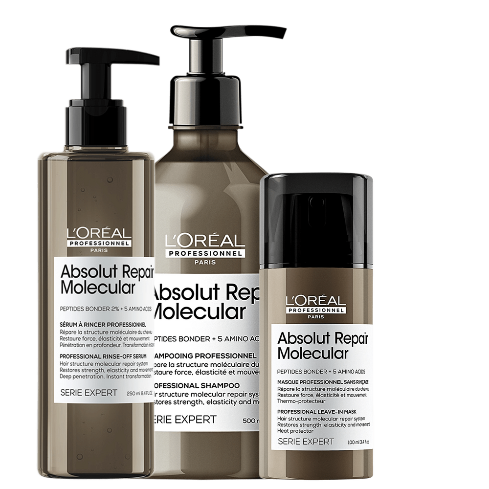 Kit L`Oréal Professionnel Absolut Repair Molecular Super (3 Produtos)