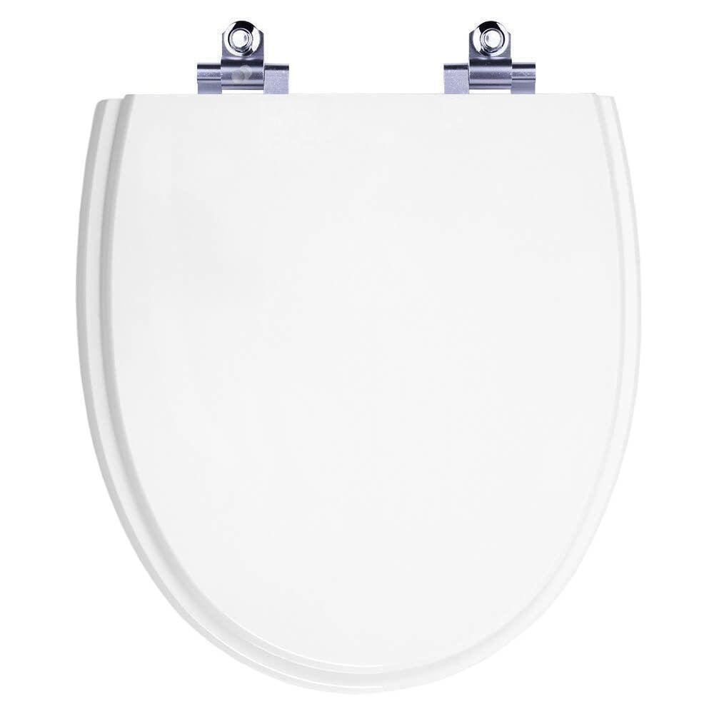Assento Sanitário Laqueado Soft Close Eros Branco Para Vaso