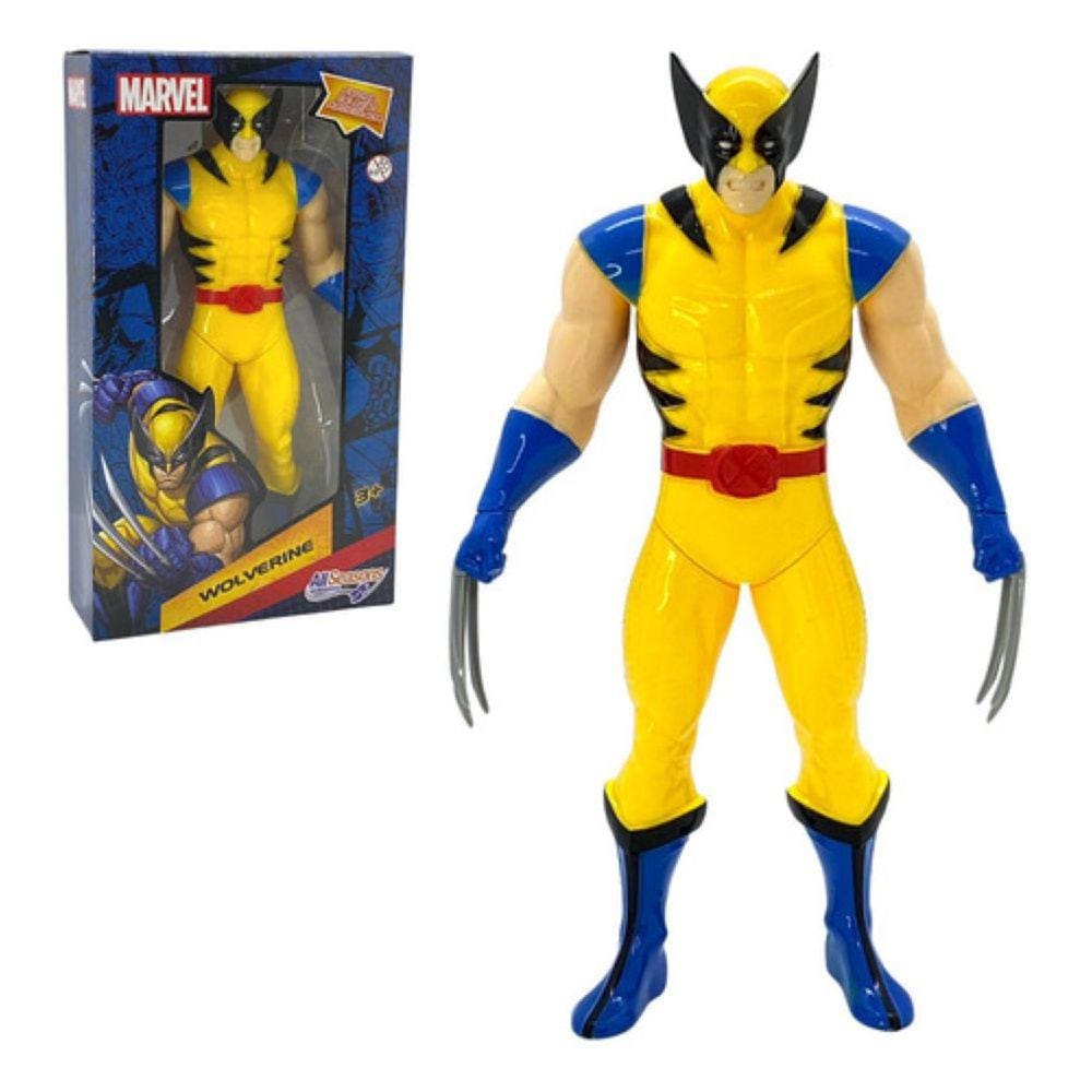 Boneco Wolverine Marvel X-men Com Garras Articulado 22cm Top