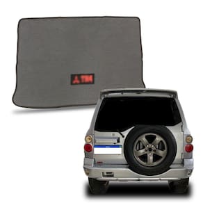 Tapete Porta Malas Pajero Tr4 2003 a 2015 Borracha Bordado Automotivo