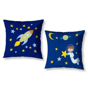 Kit 2 Almofadas Cheias Estampadas Infantil 40X40 Astronauta