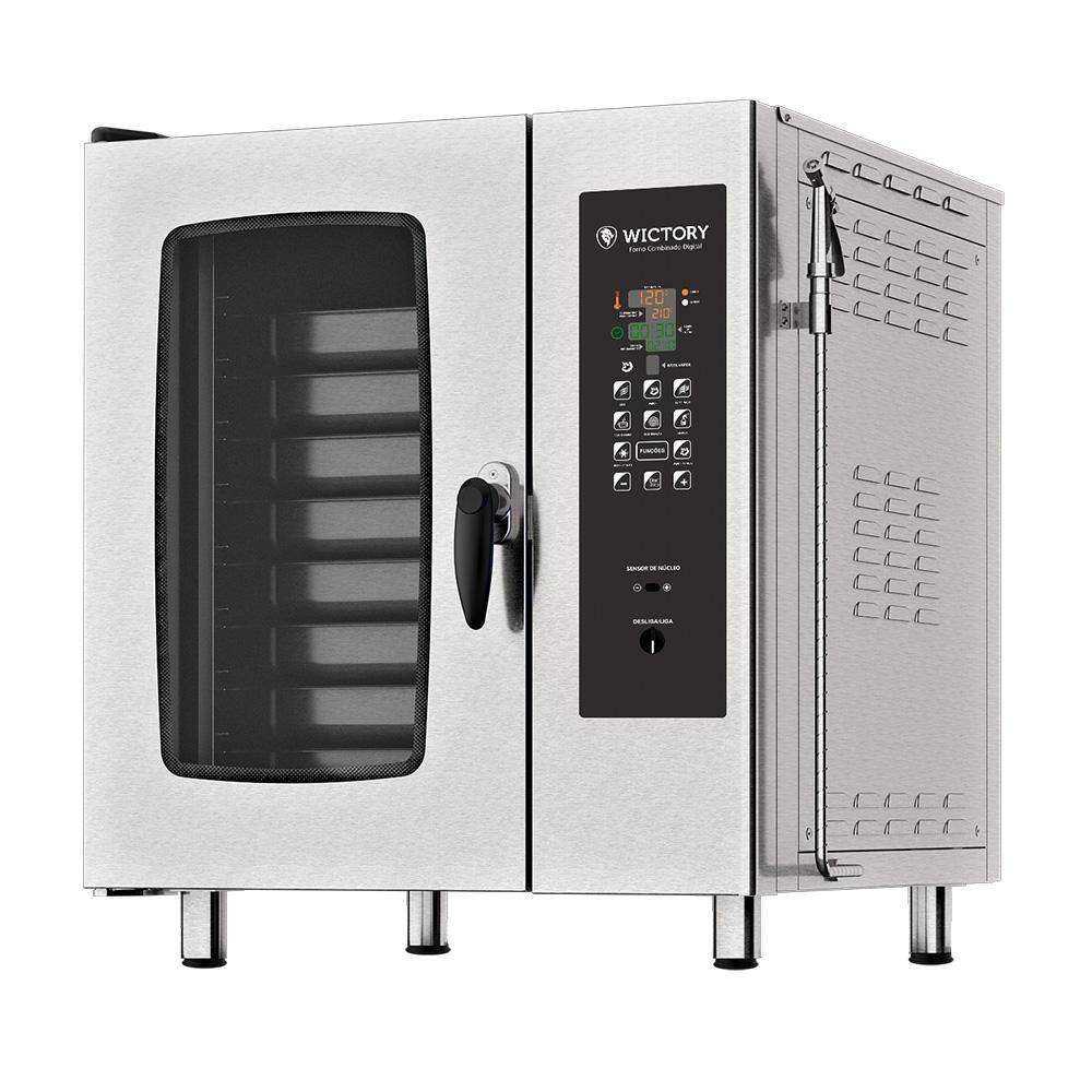 Forno Combinado Wictory Digital Trifásico 220V WCAA-08NE