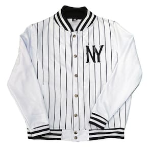 Jaqueta College Moletom Masculina M10 Hoop NY Listrada