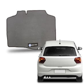 Tapete Porta Malas Polo Tsi 2018 2019 2020 2021 2022 2023 2024 Borracha Bordado Automotivo