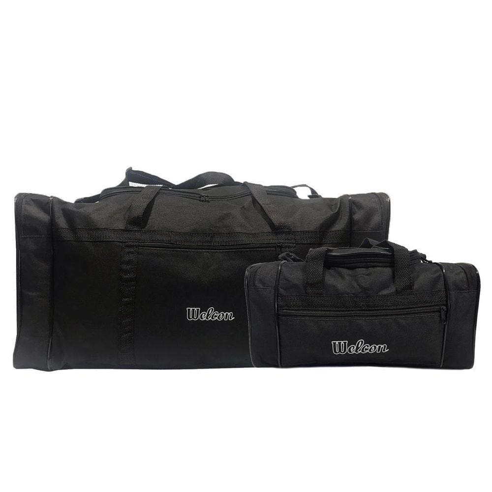 Kit Bolsa De Viagem Gg E Bolsa De Mão Pequena Welcon Bolsas