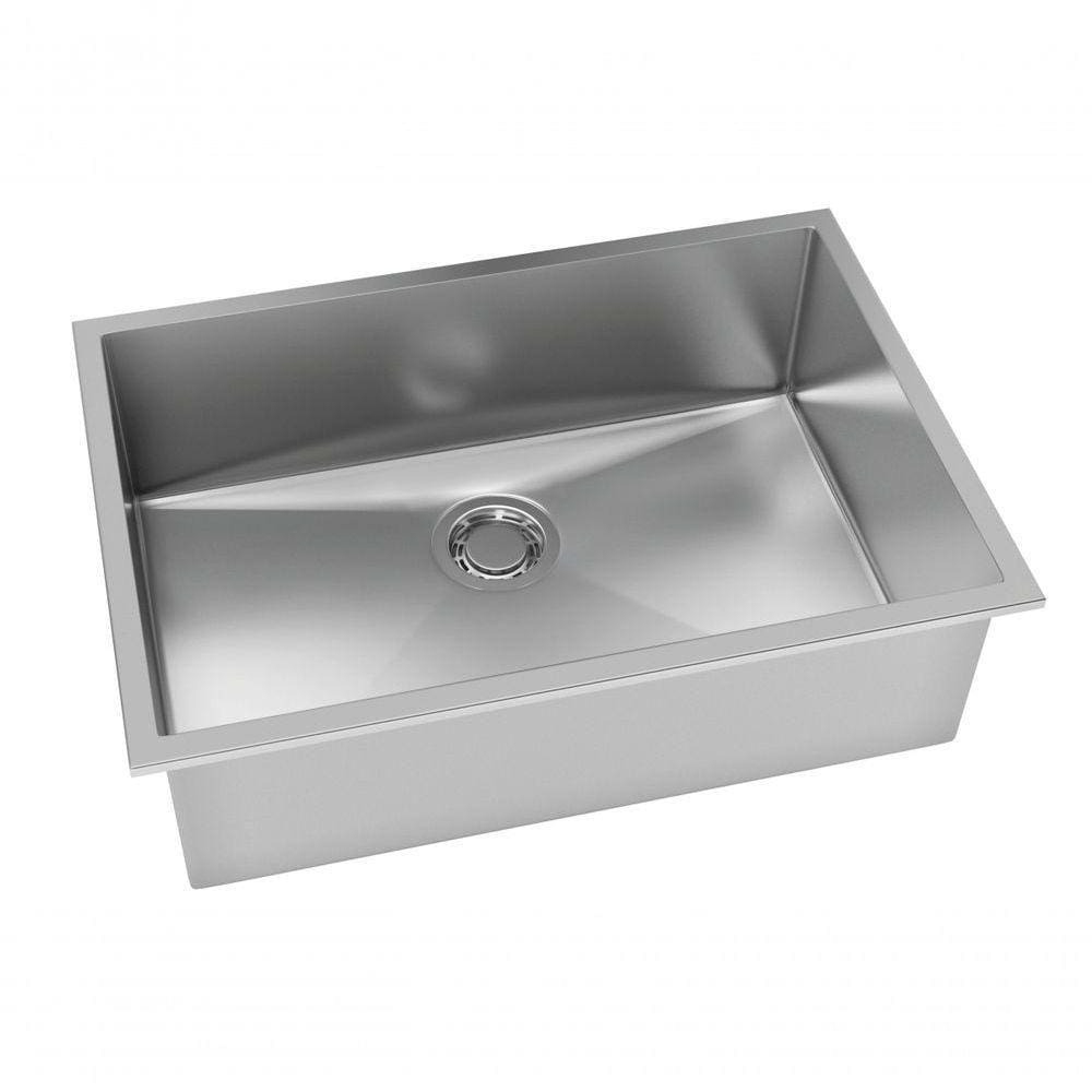 Cuba De Embutir Quadratino 600 Aço Inox Escovado - Debacco