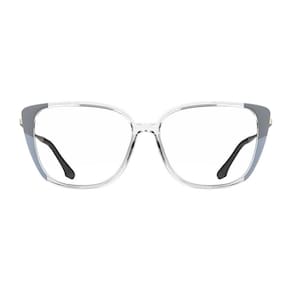Armação Feminia Colcci Judy C6153 D39 Transparente Com Azul