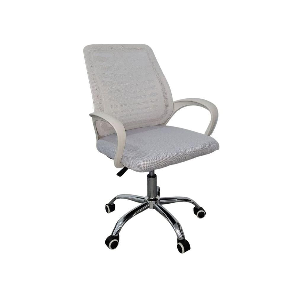 Cadeira de Escritório Esteirinha Tela Mesh Ergonômico Branco