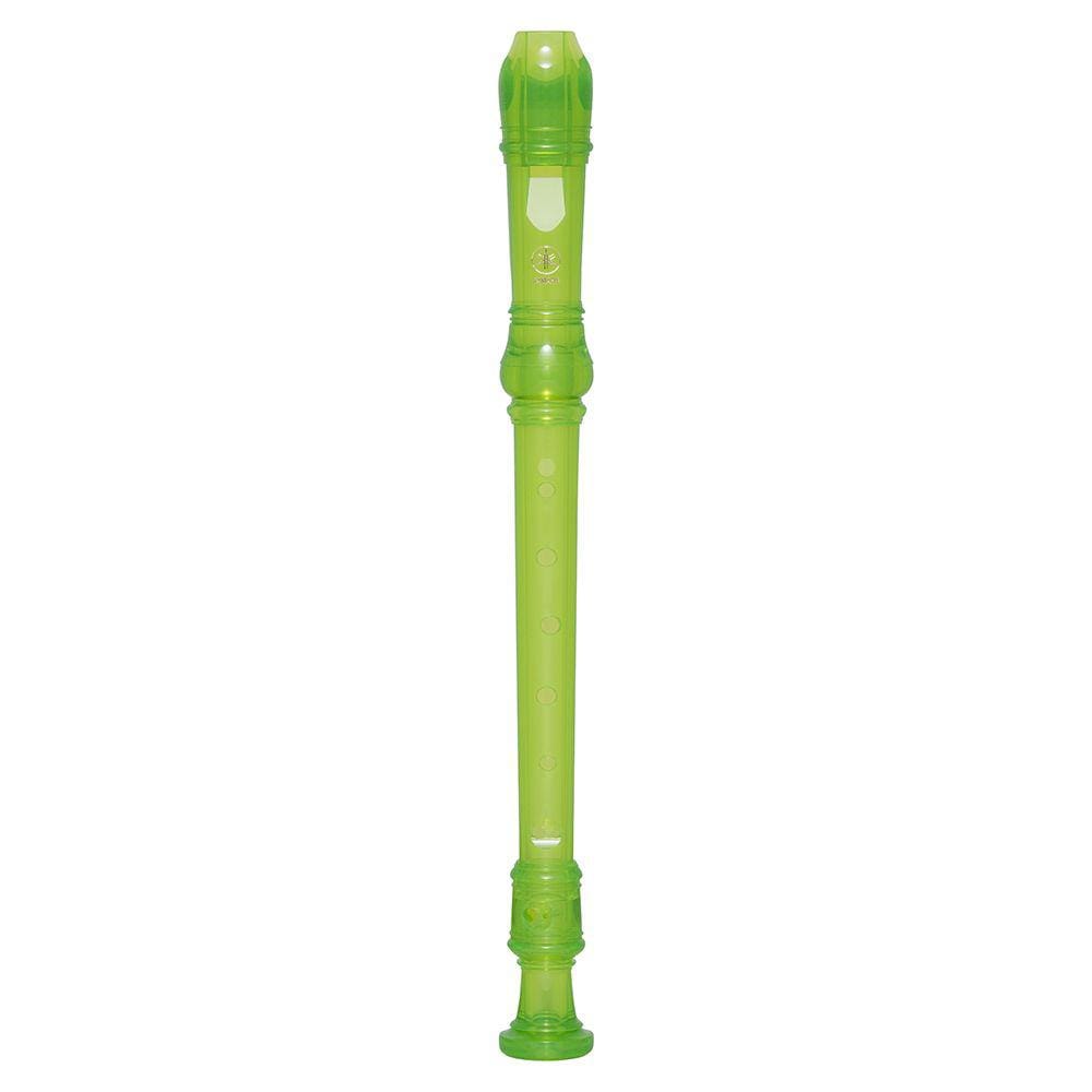 Flauta Doce Soprano Germânica Em C YRS-20G Verde Yamaha