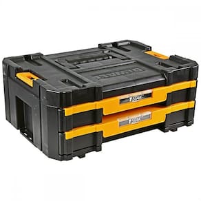 Maleta Plastica Organizadora 2 Gavetas Tstak Dewalt
