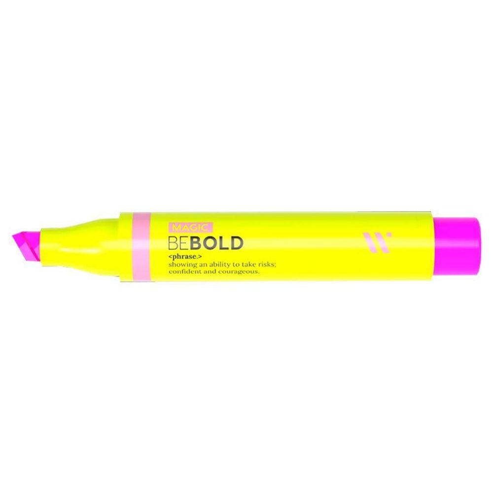 Caneta Marca Texto Be Bold Magic Rosa Pink Perfumada
