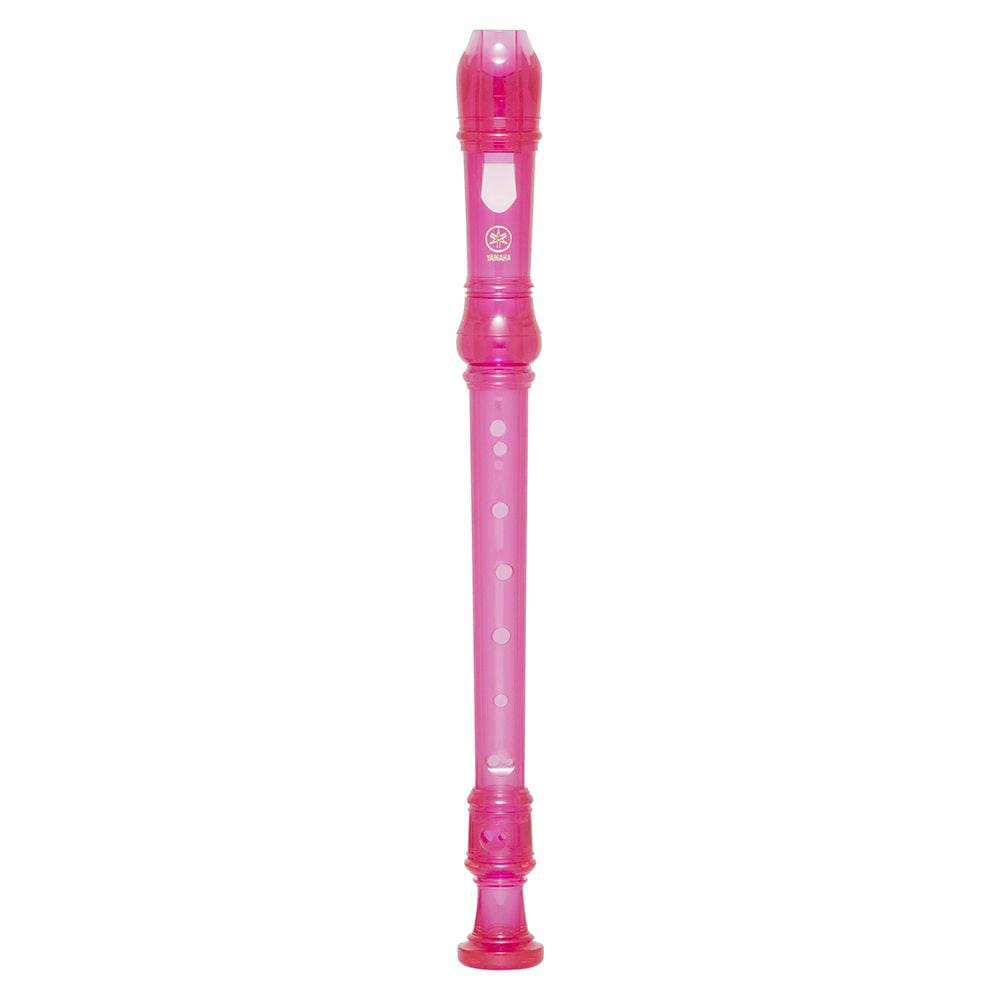 Flauta Doce Soprano Germânica Em C YRS-20G Rosa Yamaha