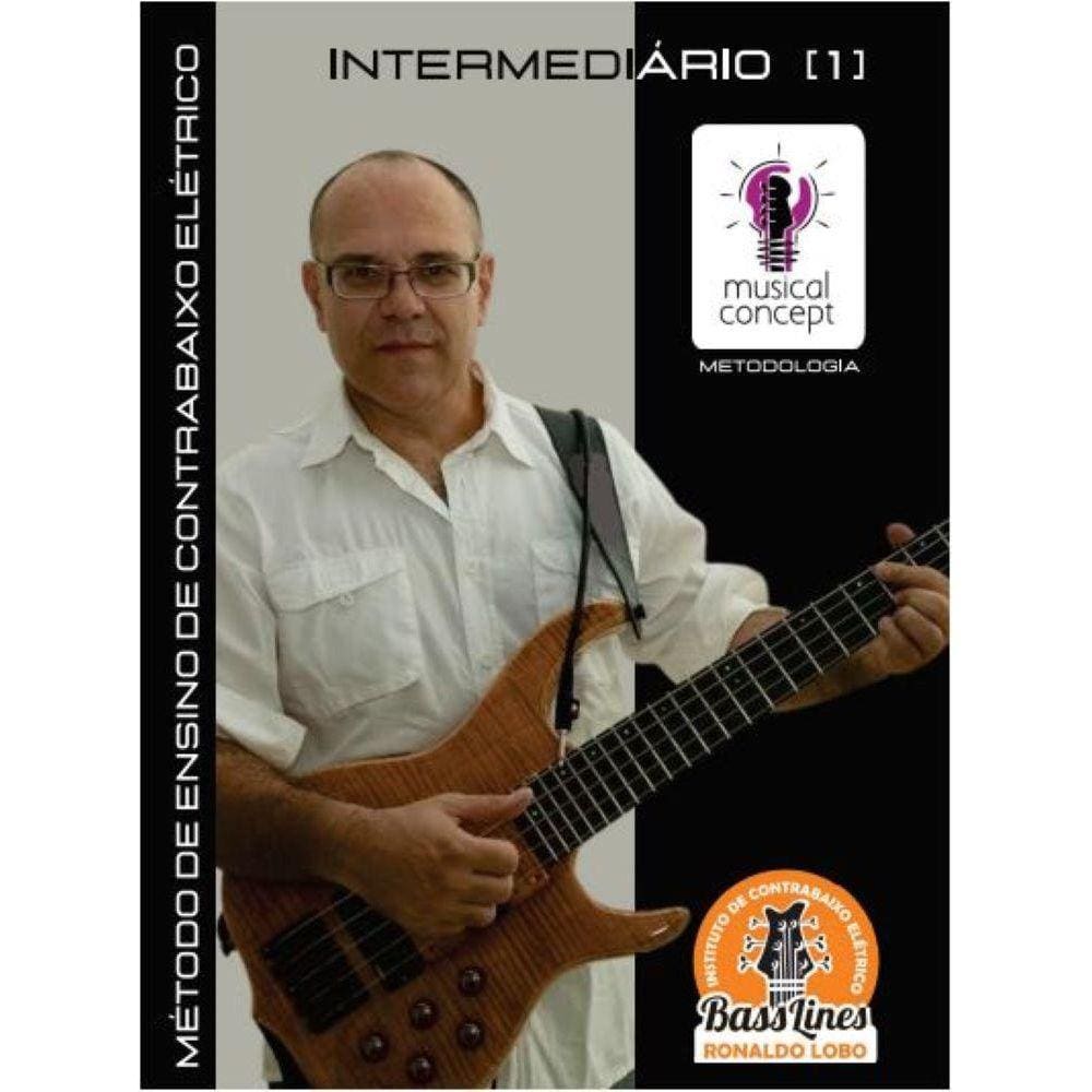 Método de Ensino de Contrabaixo Elétrico - Intermediário 1