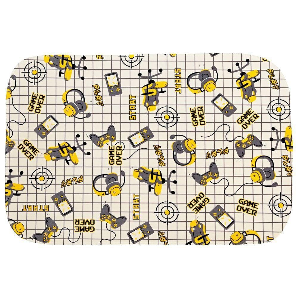 Tapete Para Quarto Estampado 60cmX40cm Base Antiderrapante