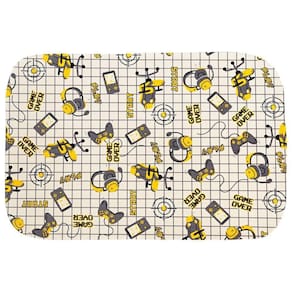 Tapete Para Quarto Estampado 60cmX40cm Base Antiderrapante