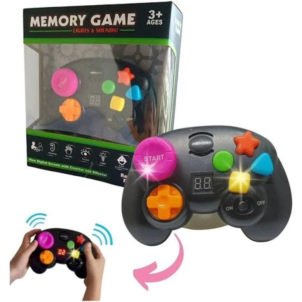 Eletrogame Controle Memoria Nettoy
