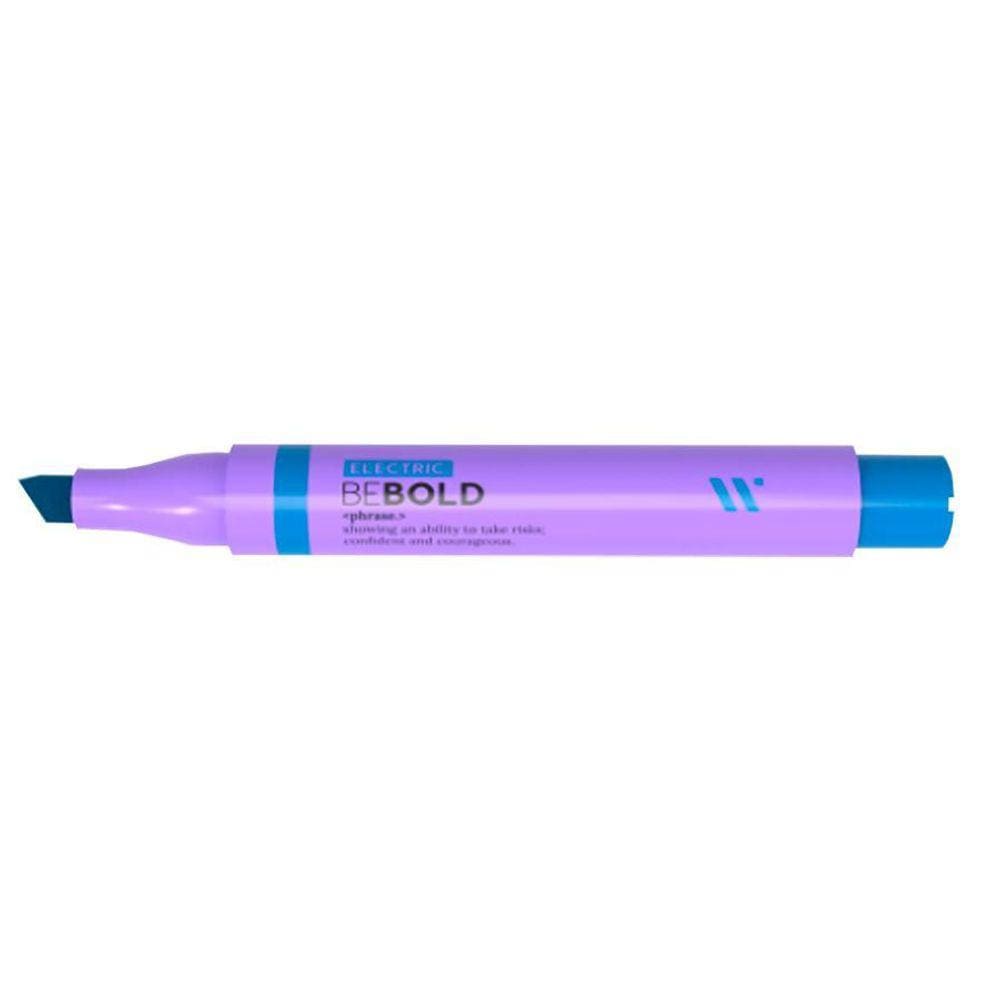 Caneta Marca Texto Be Bold Electric Azul Escuro Perfumada