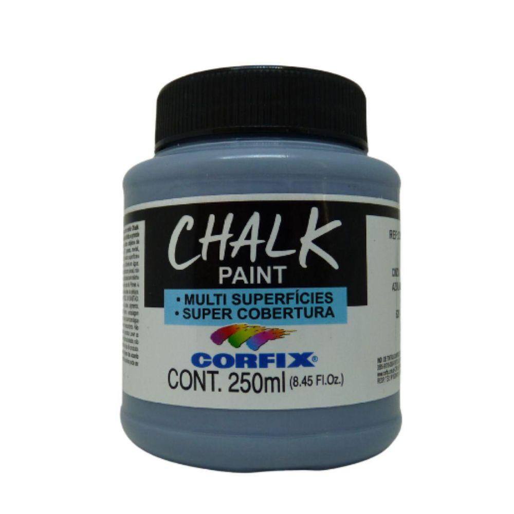 Tinta Chalck Paint Corfix 626 Cinza Azulado 250Ml