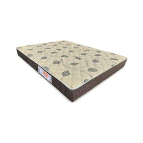 Colchão Queen de Espuma D28 Comfortpedic Line 17x158x198cm Orthoflex Bege/Marrom