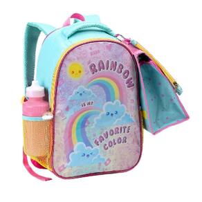 Kit Mochila, Lancheira e Estojo Escolar