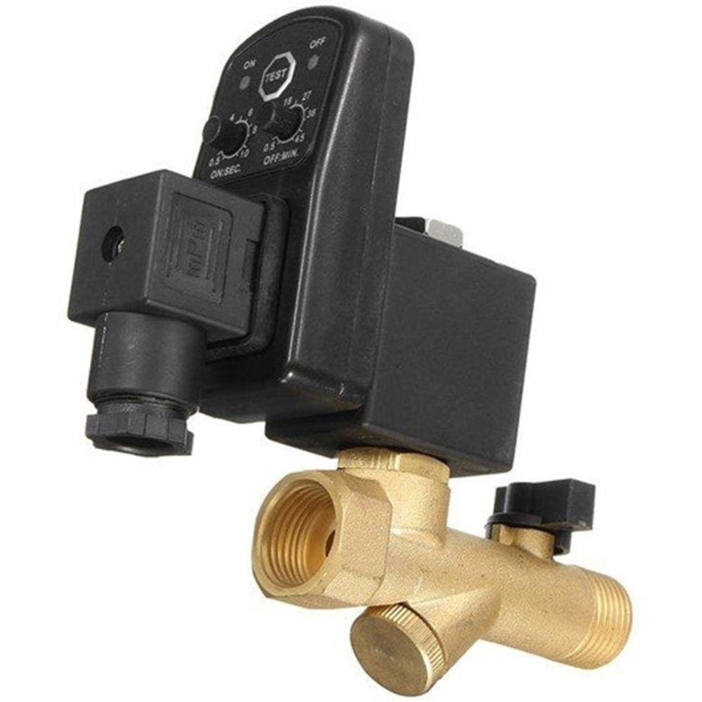 Purgador Dreno Eletrônico 220v Universal Compressor Schulz Chiaperini Pressure Motomil