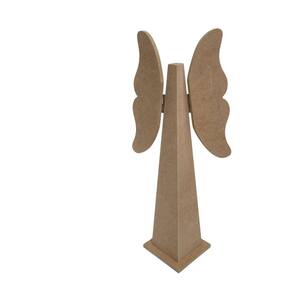 Anjo com dobradiça nas asas/ Enfeite de Mesa- Jeito Próprio Artesanato
