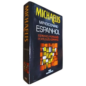Livro Físico Minidicionário Escolar Espanhol Espanhol-Português Português-Espanhol Michaelis