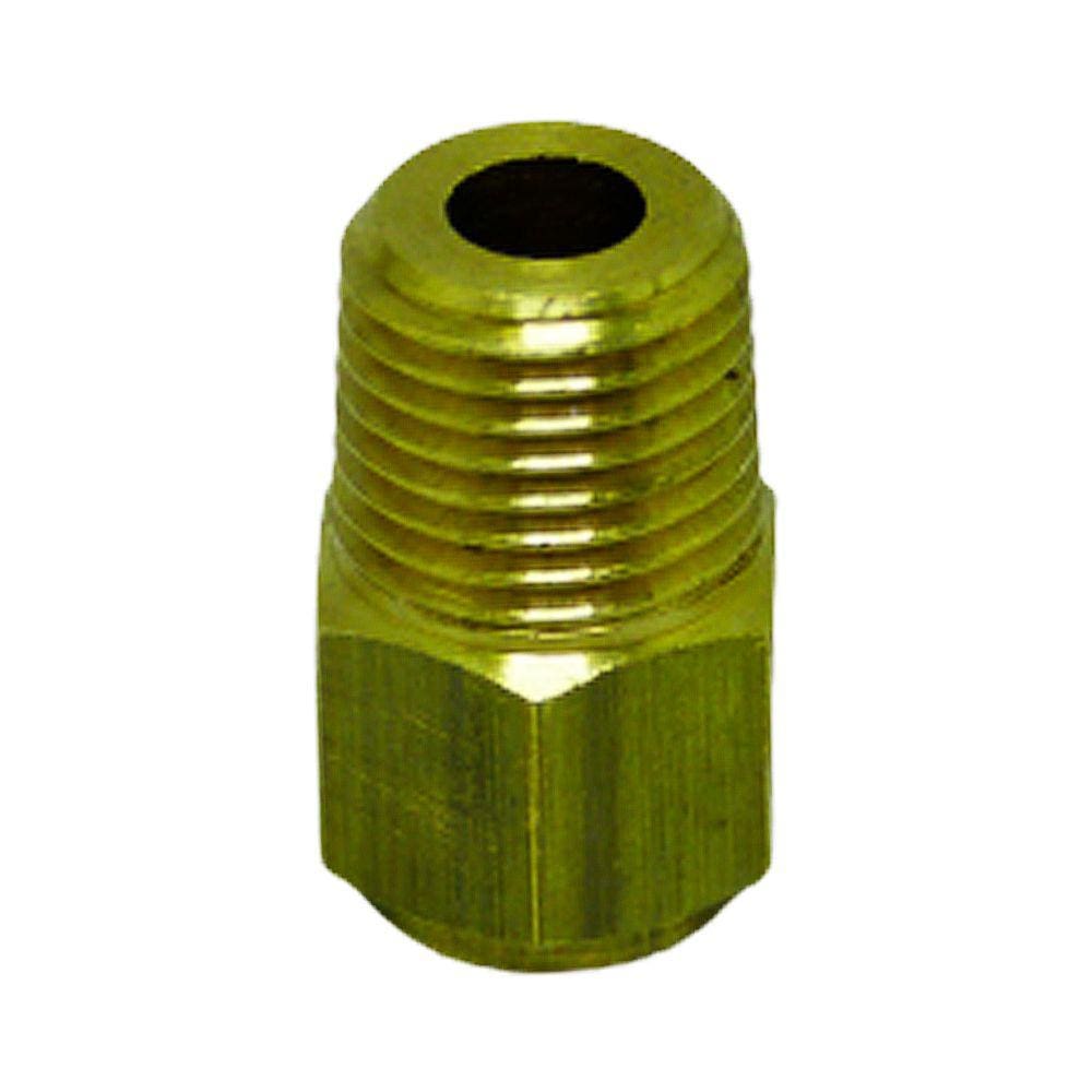 Conector 1/4 X 8 Mm Macho Engate Latão