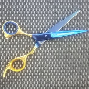Kit de Tesoura Rana 6.5" para Canhoto - Corte + Desfiadeira