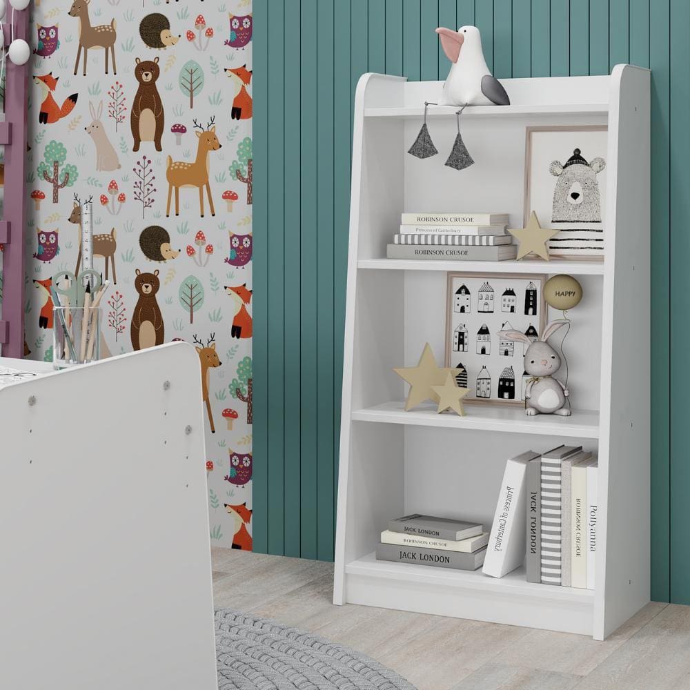 Estante Infantil Montessori Movelbras Branco