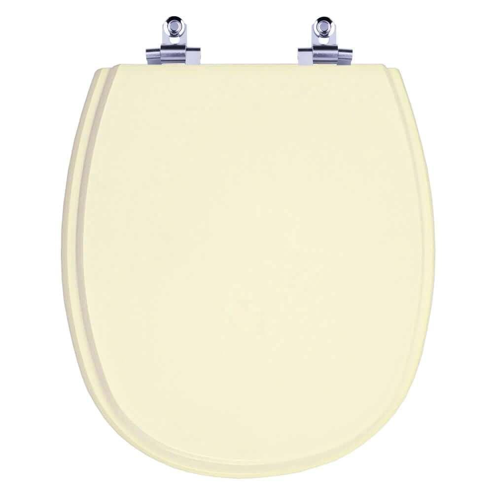 Tampa de Vaso Sanitário com Amortecedor Alamo Bege Claro para bacia Santa Clara